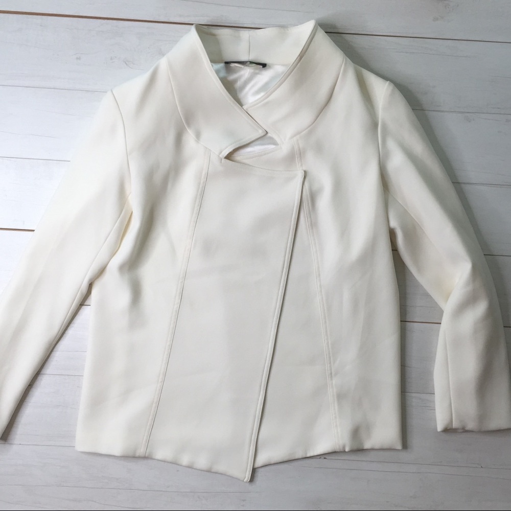 Mycra Pac Tour Moto Blazer Coat Ivory Sz XL